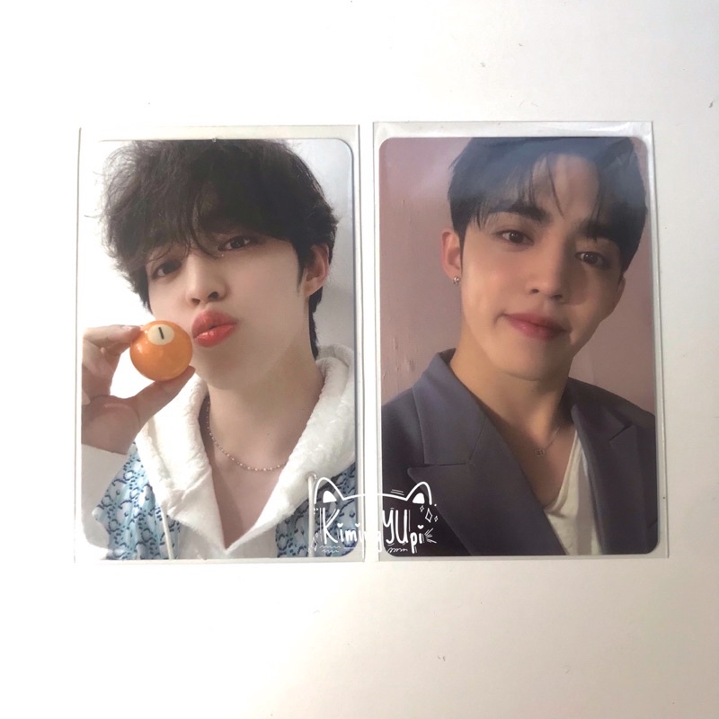 Photocard Scoups Seventeen Your Choice Beside Ver. TC Incomplete Seungcheol Scoups