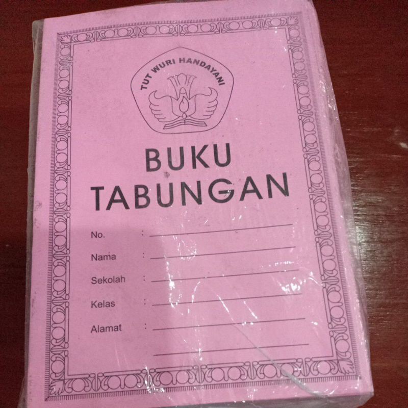 

Buku Tabungan Sekolah isi 50 buku