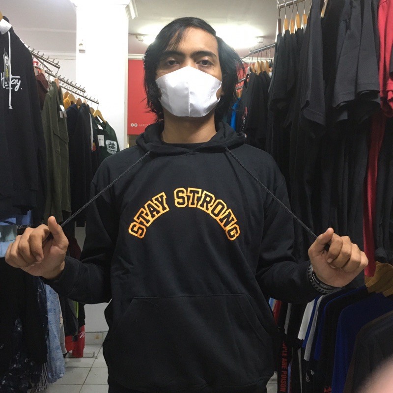 HEYHO Hoodie pullover sweater jaket pria dan wanita original lokal brand Jakcloth Store Bogor