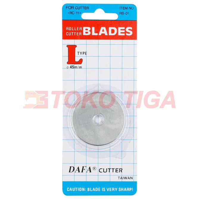 

Hot Sale!! Mata Pisau Refill Untuk Rotary Cutter 45 Mm Taiwan Dafa - Rb 01 >