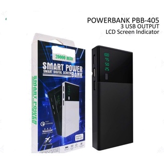 PowerBank Samsung 20000mAh Power Bank Samsung 20000mAh 3usb Led PBB-405 kw