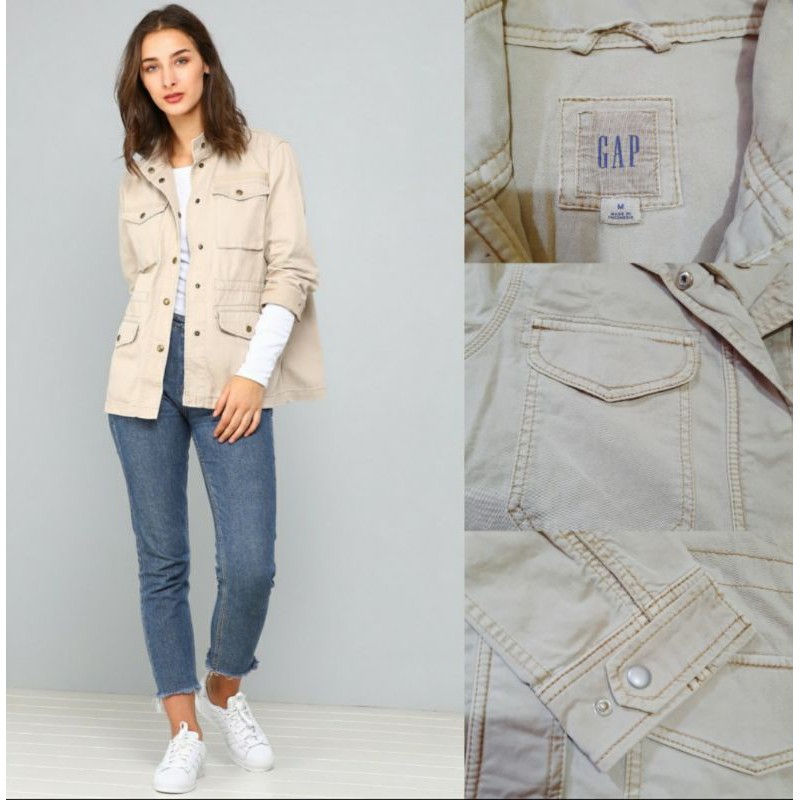Original Gap Parka Jacket Sisa Eksport