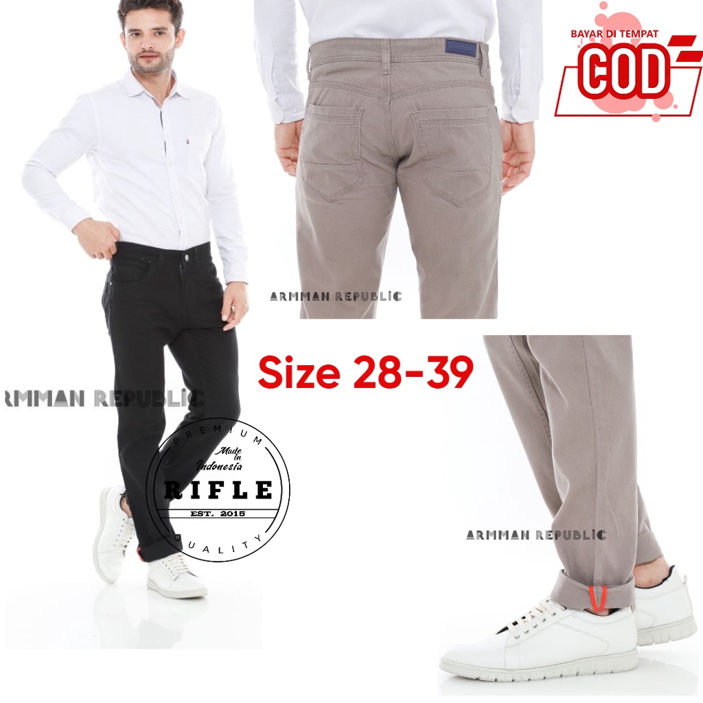 Celana Panjang Chinos canvas premium Reguler fit Celana chinos kantor Distro