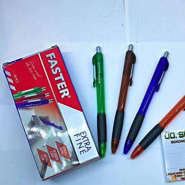 

Pulpen Faster C6 ORIGINAL - Warna Hitam
