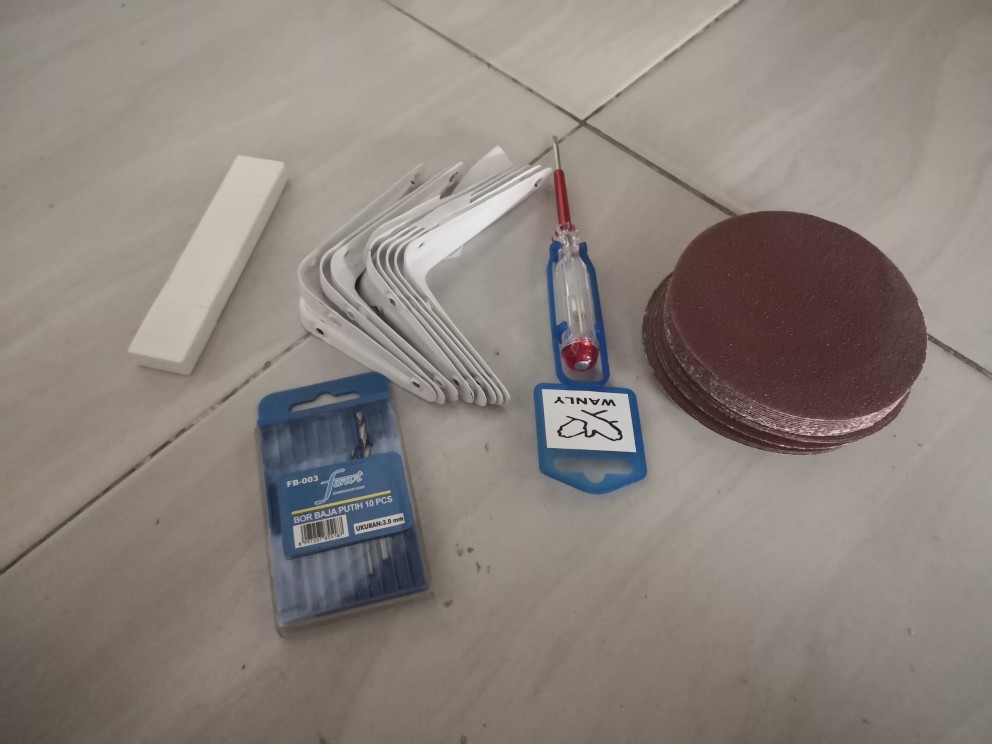 Amplas Bulat Tempel Velcro 4 #100