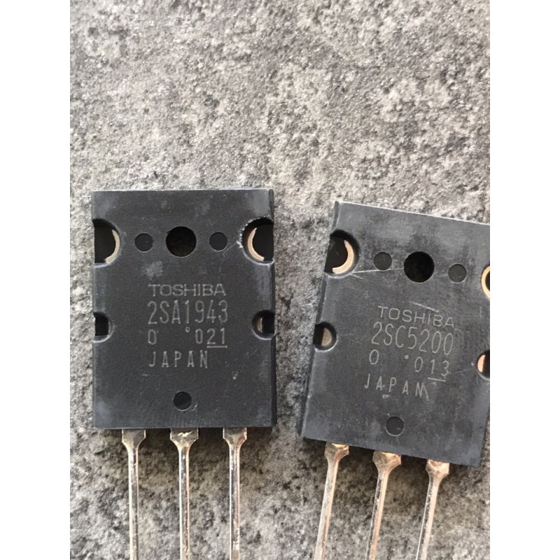 Transistor Toshiba A1943/C5200 ASLI (harga 1 set) ORIGINAL NO KW