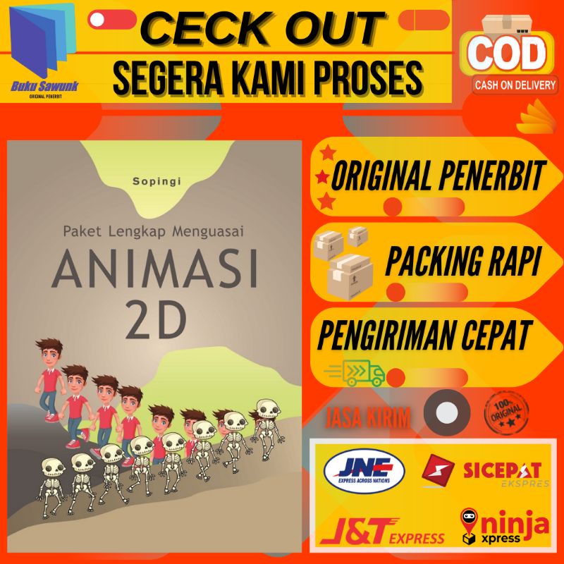 Jual Buku Paket Lengkap Menguasai Animasi 2D Sopingi Buku Animasi 2D ...