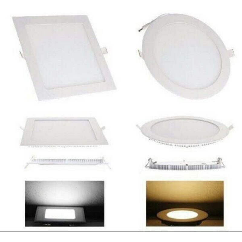 Lampu Led Panel 24W 24 Watt 24 Wat Led Panel Inbow Downlight Lampu Plafon 24 Watt