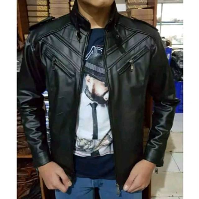 Jaket semi kulit Boyy anak jalanan