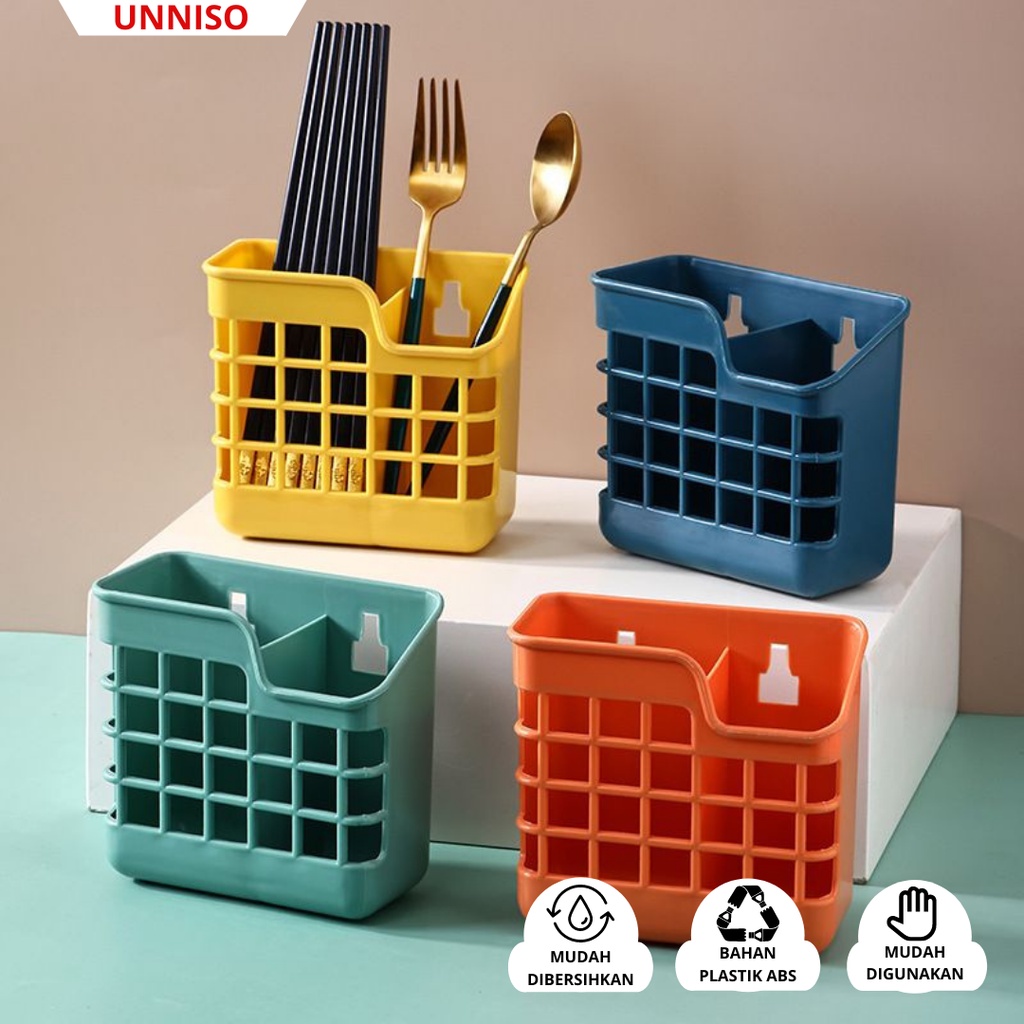 UNNISO - Tempat Sumpit Sendok Storage Basket SB1