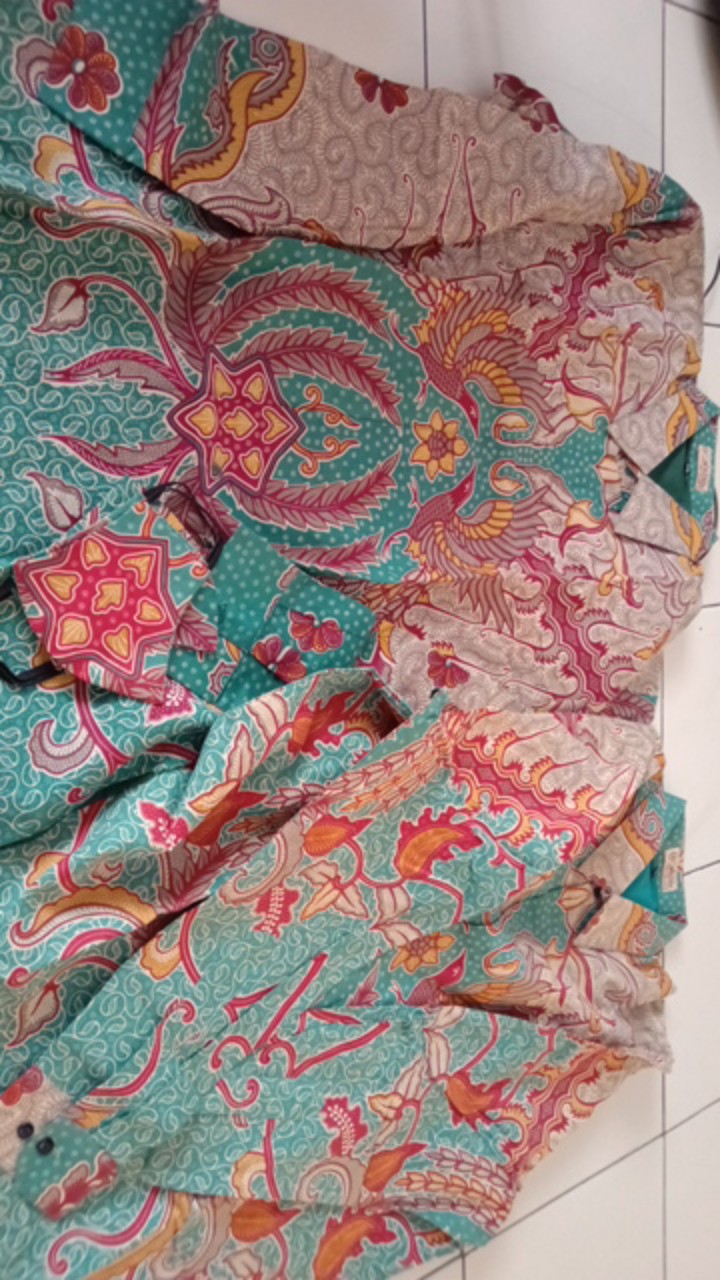 Atasan Batik Premium Kemeja Batik Cowok Lengan Panjang Seragam Solo Jawa Modern Produsen Batik Fr069