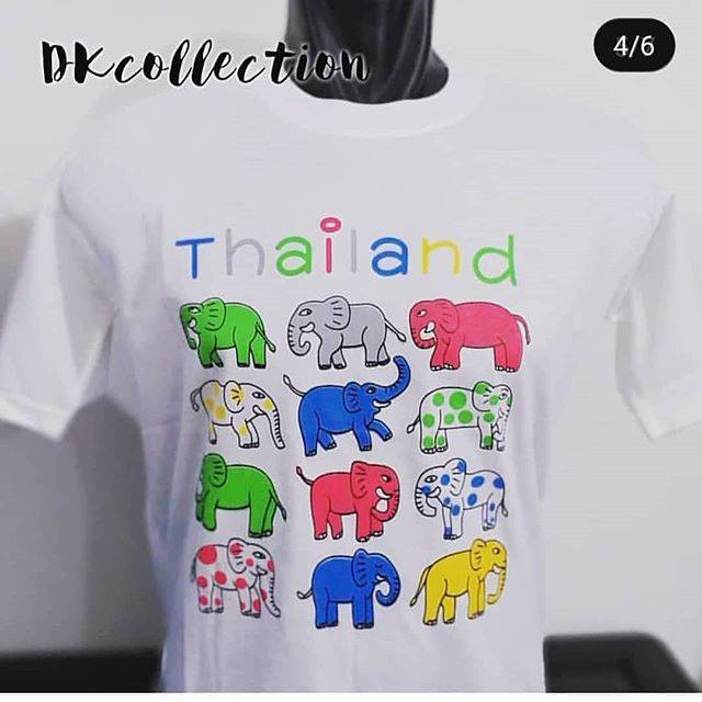 Kaos thailand kaos Bangkok Souvenir baju Thailand