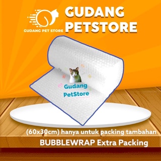EXTRA Packaging BUBBLE WRAP untuk packing aman size 60x30 cm