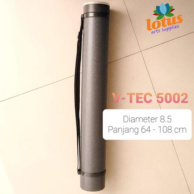 

(BISA COD) V-TEC Tabung Gambar Motif Kulit Jeruk / Drafting Tube 8.5cm type 5002 PROMOKode 1190