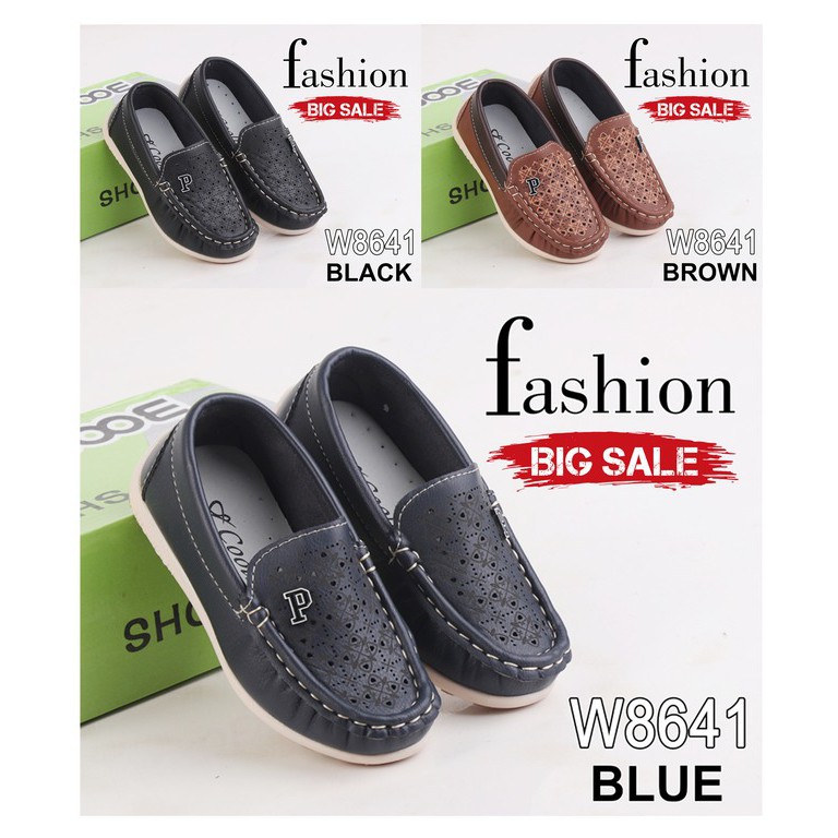 SV - Sepatu Fashion Anak Kulit Import W8641 BIG SALE
