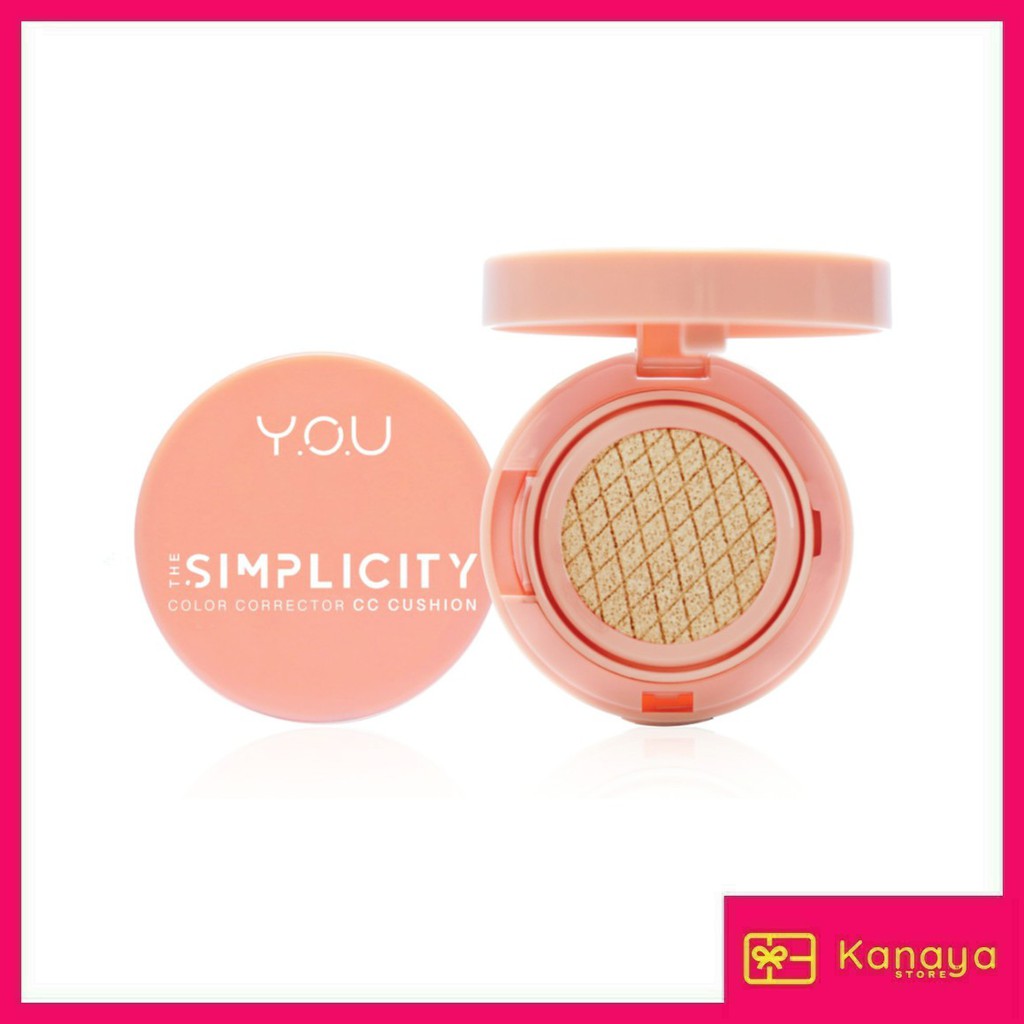 (BISA COD) YOU The Simplicity Color Corrector CC Cushion