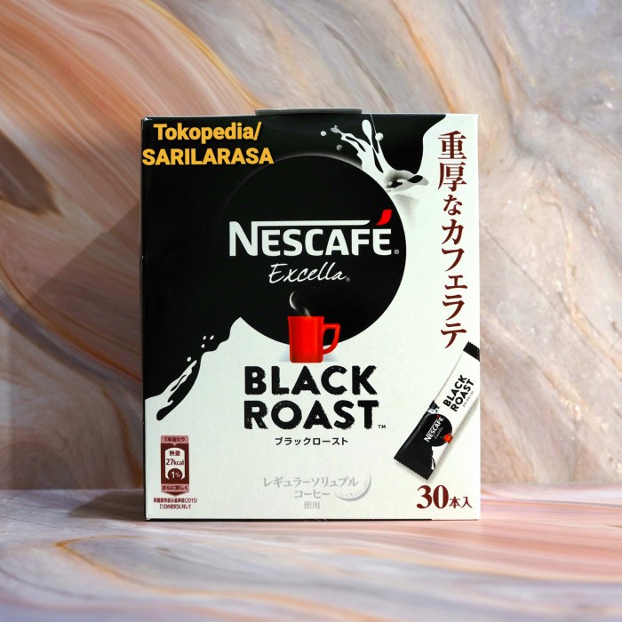 

Japan Quality!! Nescafe Excella Black Roast Latte 3in1