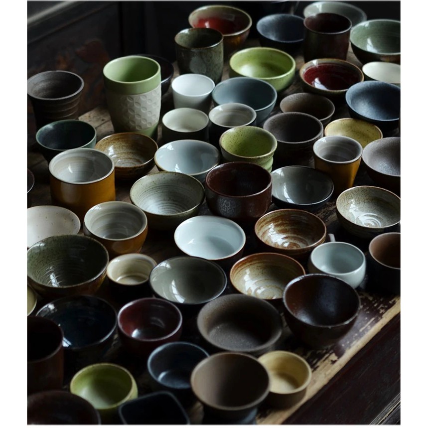 New arrival ceramic tea cup chinese tea cup porcelain random delivery a cup of mysterious cup