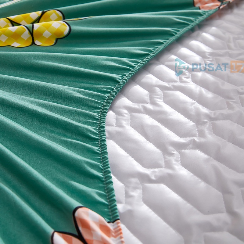 PUSAT17 SPREI WATERPROOF KARAKTER SPREY 160X200CM 180X200CM 200X200CM SPREI ANTI AIR MOTIF / SPREI PROTECTOR MATRAS KASUR 90X200CM 120X200CM-2