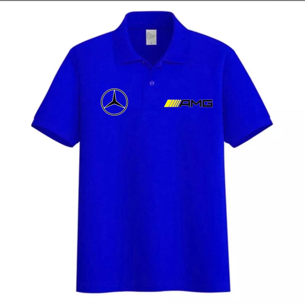 Noveli wear - Kaos kerah pria | kaos polo shirt | kaos polo distro logo AMG