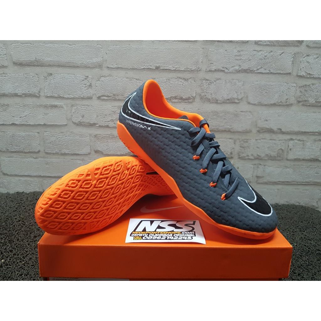 Sepatu futsal Nike Hypervenom Phantom X 3 Academy IC AH7278-081 Original |  Shopee Indonesia