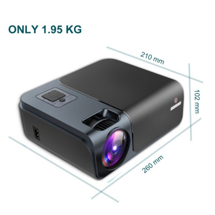 Projector Cheerlux C50 WIFI ATV LED Projector Tv Tuner Full HD
