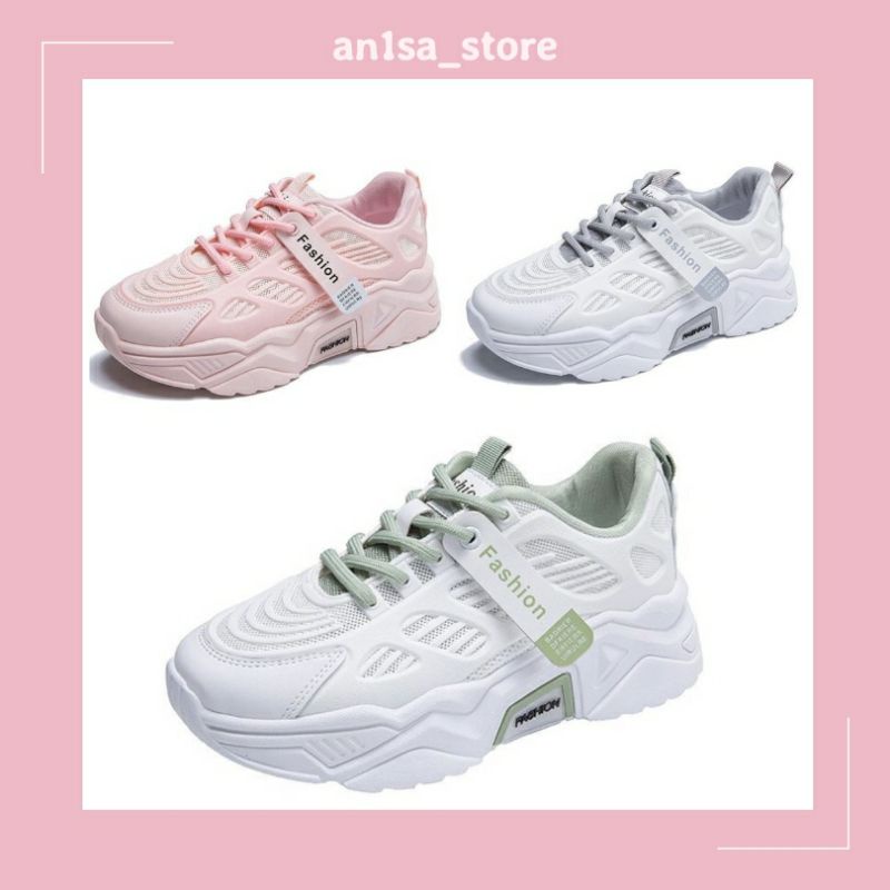 (IMPORT) Sneakers Wanita Import Fashion Korea