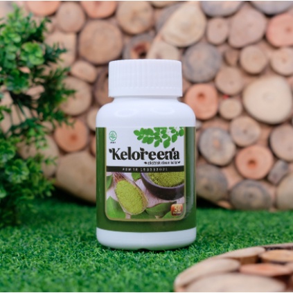 Keloreena Kapsul Daun Kelor Moringa Asli 50-100 Kapsul Original Kelorena/Kelorina Ekstrak/Exstrak Daun Kelor BPOM &amp; HALAL MUI