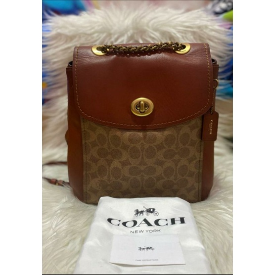 Preloved COACH parker backpack tas Coach
