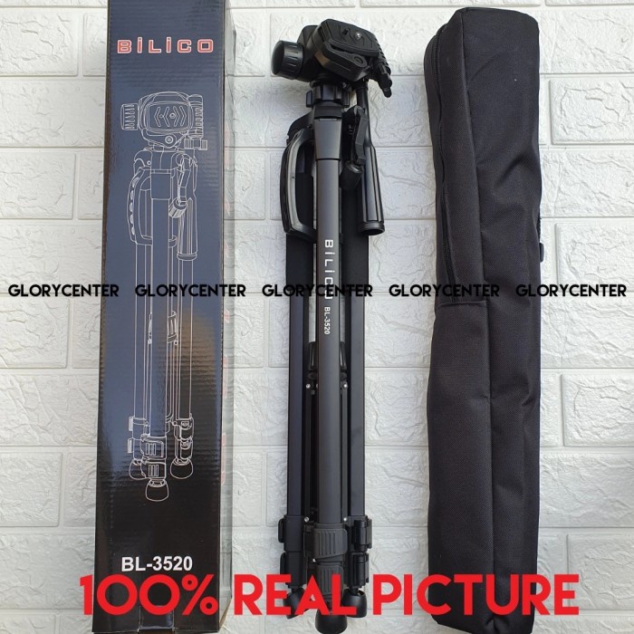 Tripod Tripod BILICO BL 3520 Kamera Dslr Handycam Mirrorless Hp free Tas - Tripod ONLY(J7S9) Tripod 