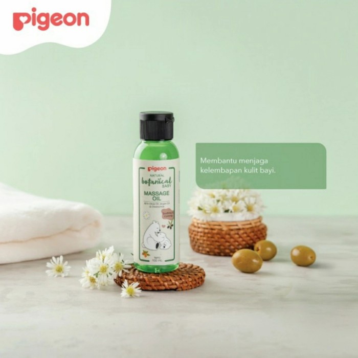 PIGEON Natural Botanical Series | Baby Wash | Shampoo | Gel Lotion | Baby Massage Oil