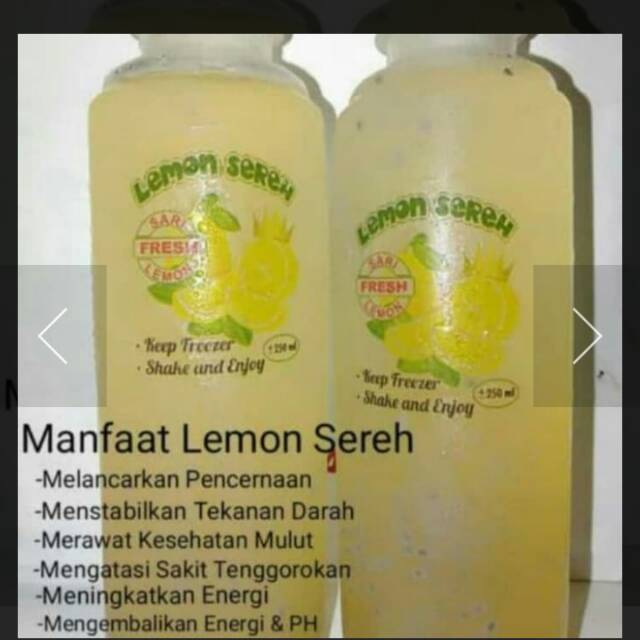 

Minuman lemon sereh