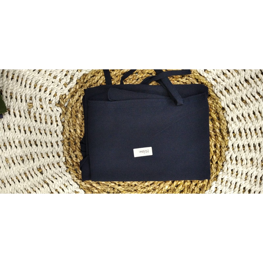 HIJAB MARYAM XXL ||  BERGO MARYAM DIAMOND ITALIANO XXL || JILBAB JUMBO-HITAM