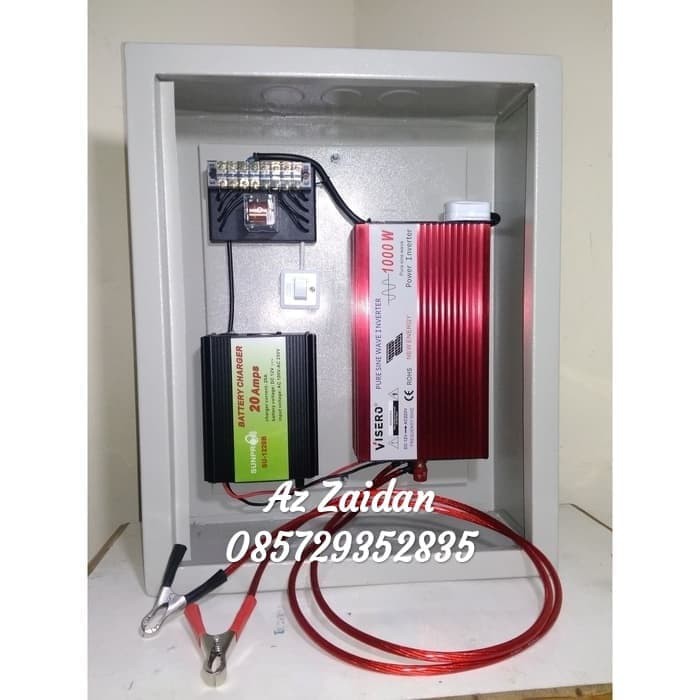 Genset Listrik/Panel Inverter 1000 watt pure sine wave Full otomatis