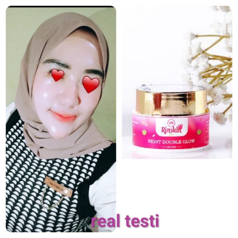 NIGHT CREAM NRGLOW CREAM MALAM FLEK TEBAL AMPUH PUTIH CEPAT