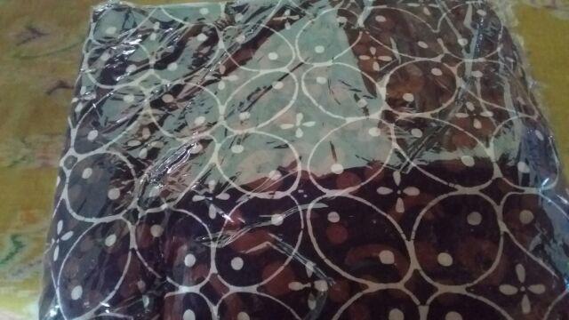 Nabila Batik Jumbo M / 10xl Kemeja Lengan Pendek Motif G Kuning Murah Batik Jumbo