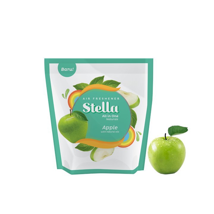 Stella Pengharum Ruangan All In One Apple 42gr
