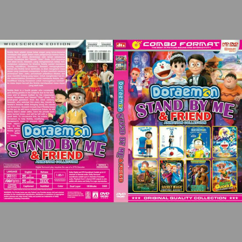 Kaset Koleksi Kartun Anak DORAEMON STAND BY ME & FRIEND