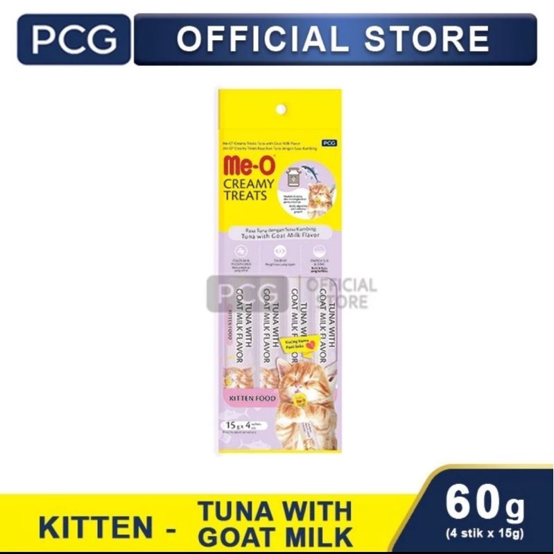 meo creamy treats kitten goat milk 60gr