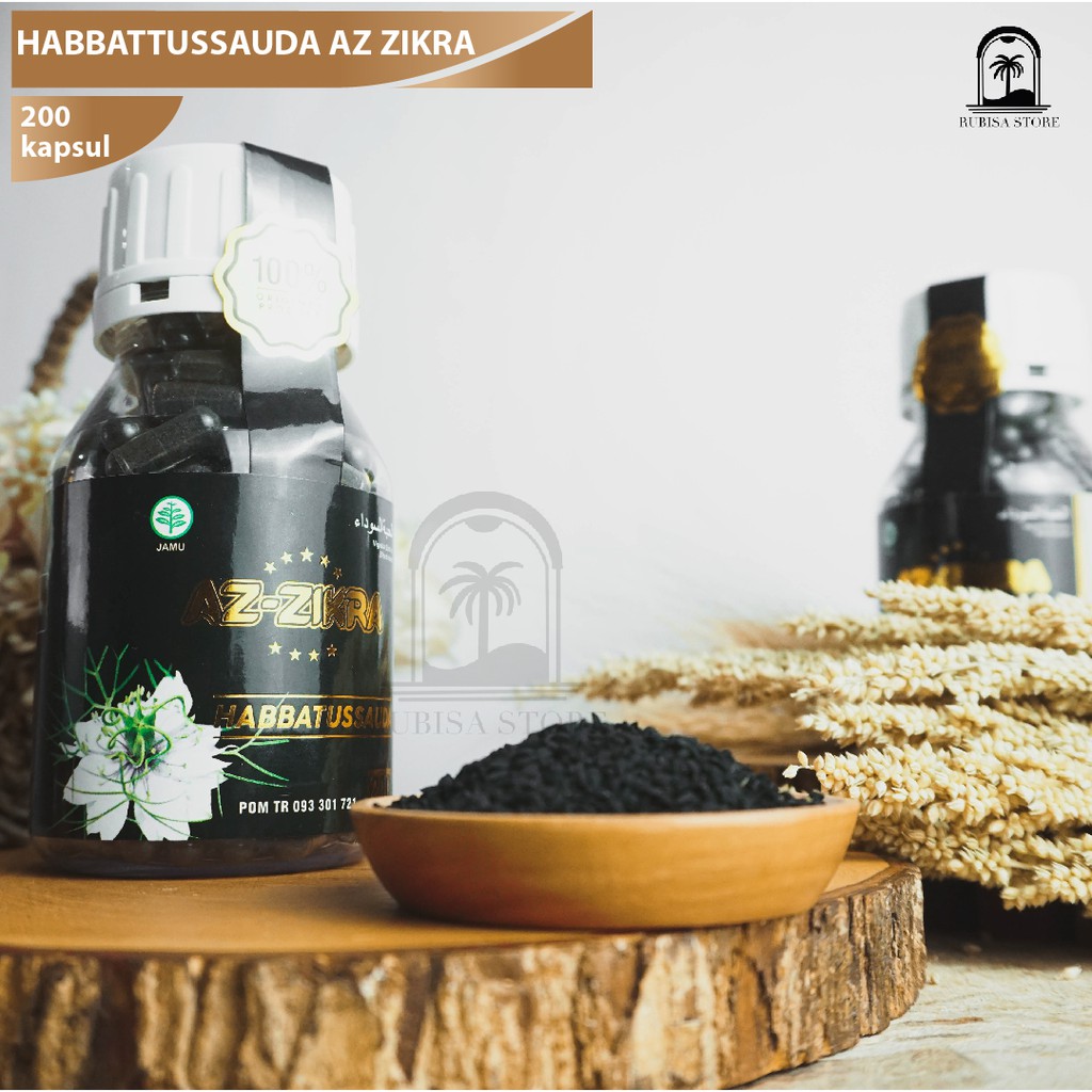 

HABBATUSSAUDA AZ-ZIKRA 200 KAPSUL SERBUK MURNI