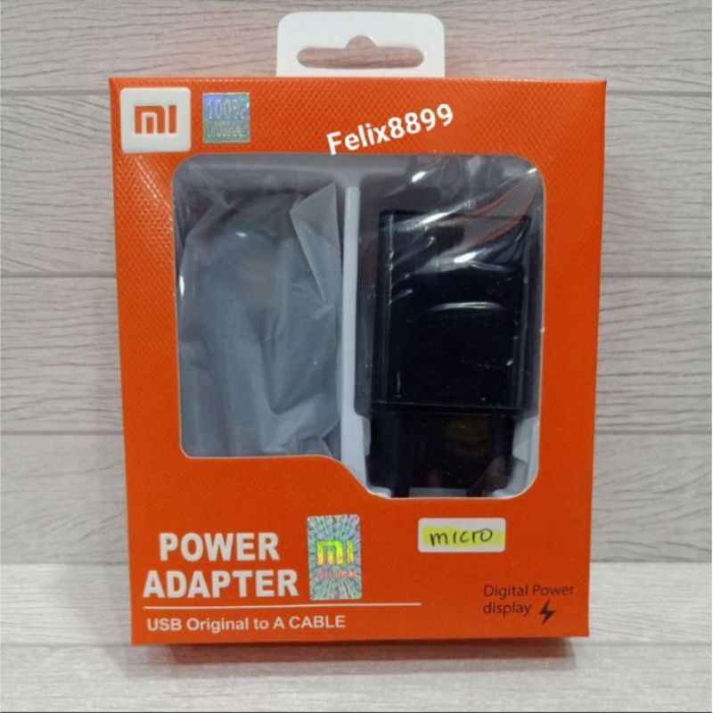 Charger Casan Xiaomi Redmi 6 6A 7 7A 8 8A 9 9A 9T 10 10A 10C POCO M3 M4 10W 18W Fast Charging Micro &amp; Type C