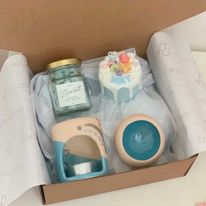 customized gift box candle - scented candle