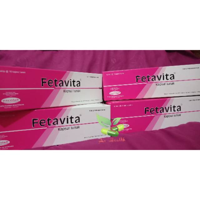 FETAVITA - Suplemen Ibu Hamil ORIGINAL [BISA COD]