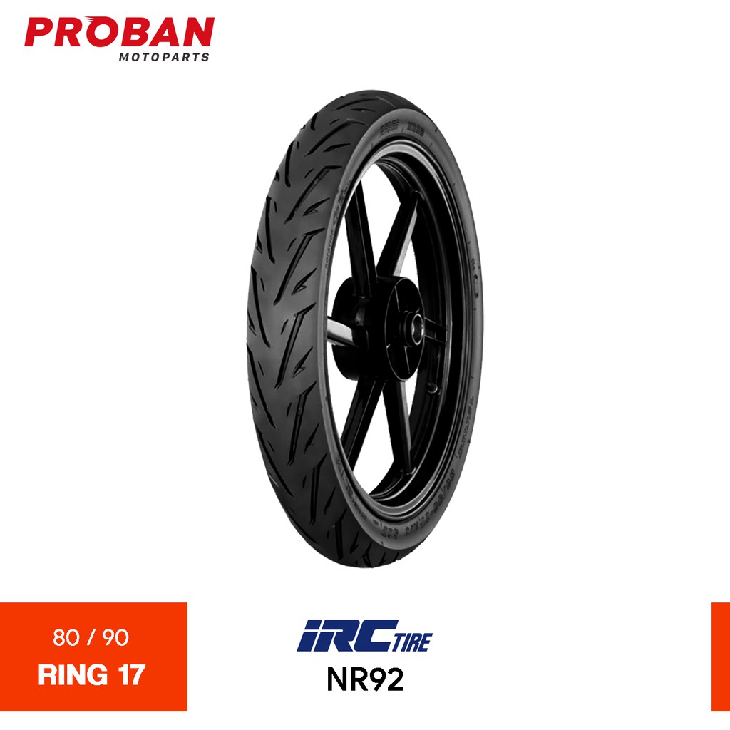 

IRC TL NR92 80/90 Ring 17 Ban Motor Tubeless