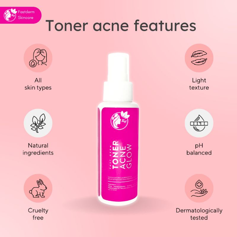 Fast Derm Toner Acne Glow