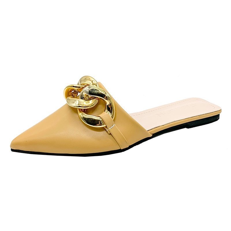 cind 5018, sandal wanita import fashion sandal ngetrend dan popular-yellow