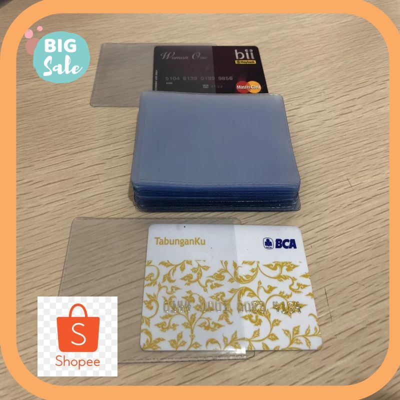 

Termurah Plastik etoll brizzi idcard atm tapcash kartu sertifikat - sampul plastik kartu- plastik