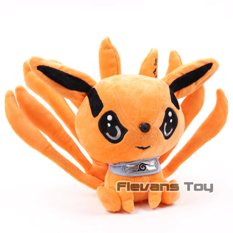 baby toys Naruto Kurama Soft Stuffed Toy Kyuubi Plush Doll 19CM Brinquedos Anime Cartoon Gift