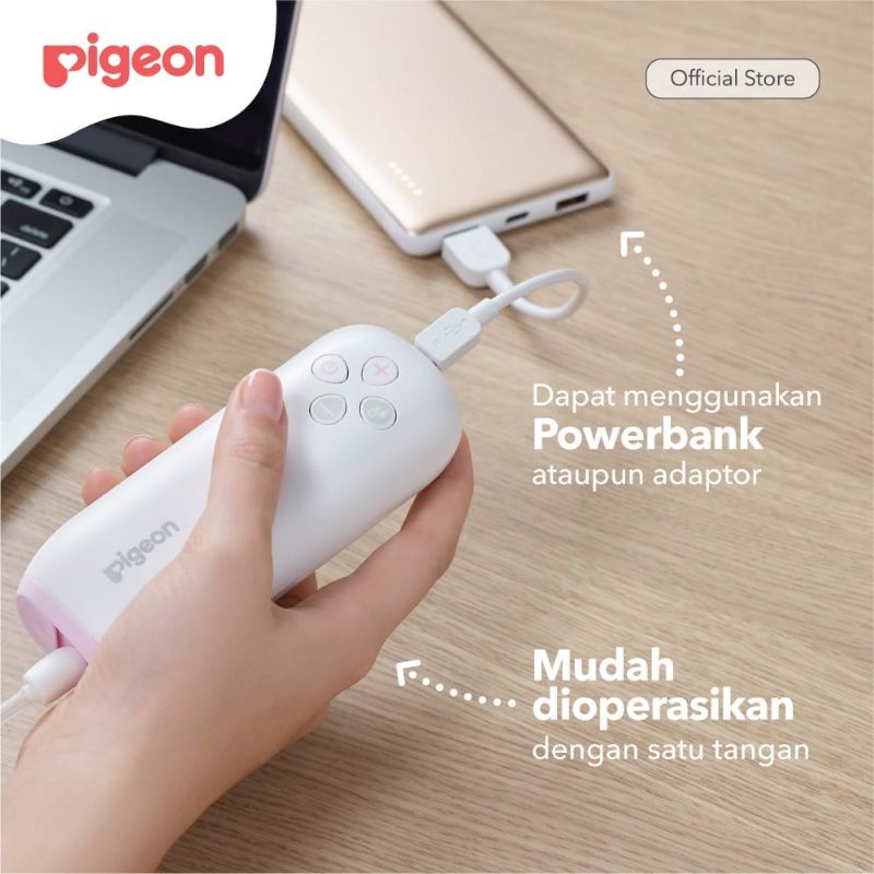 PIGEON Go Mini Electric Breastpump Double Pump - Pompa Asi Elektrik