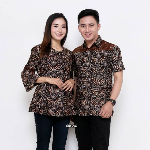 Maura Couple - Sania Ruffle Batik Couple